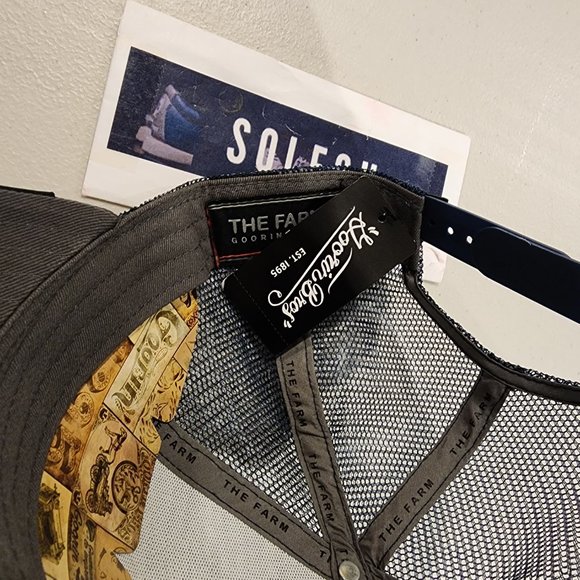 Goorin Bros The Farm Trucker Hat Collection Hard Water Buffalo - Picture 7 of 7